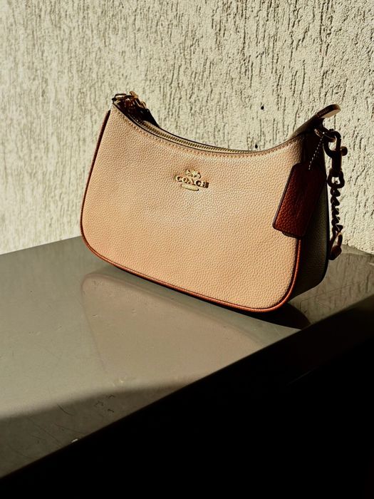 Geanta coach bej-rose