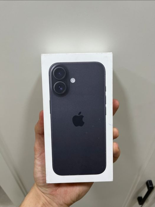 iPhone 16 | 128 GB | Black | Новый, запечатанный
