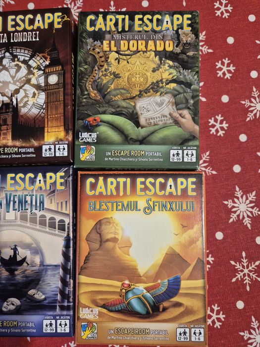 Carti escape- set 7 bucati