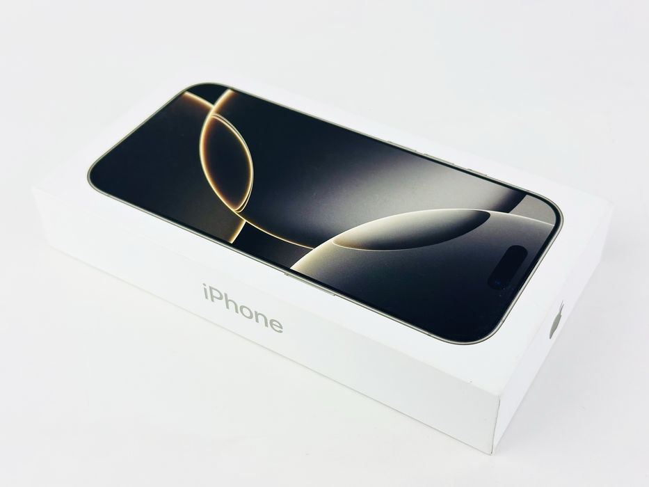 НОВ! Apple iPhone 16 Pro 128GB Natural / Black Гаранция!