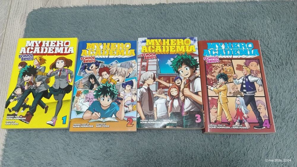 Manga school briefs volumul 1-4 noi. Se vand si individual pentru 30 de lei