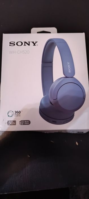 SONY WH-CH520 căști on-ear wireless noi