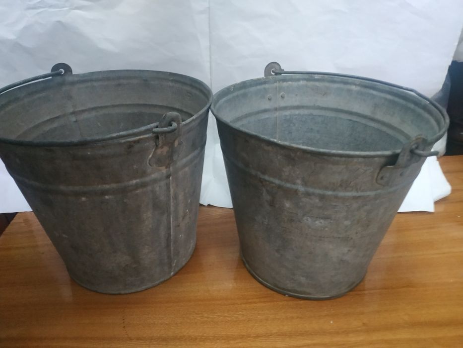 Ведро СССР. 12 литров. Металл толстый.