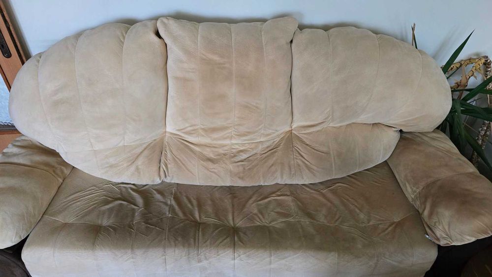 Триместен диван и фотьойл