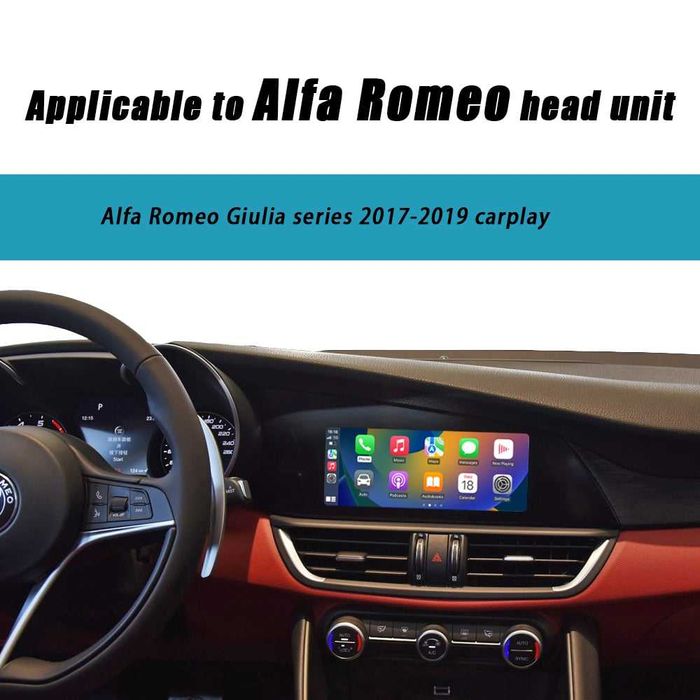 CarPlay / Android Auto модул за Alfa Romeo Giulia и Stelvio