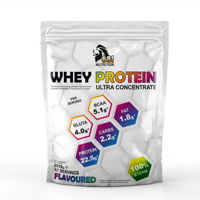Whey Protein Ultra Concentrate 2010 g → №1 Протеин!