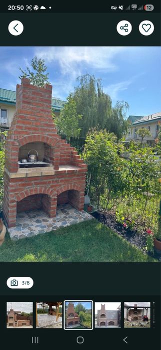 Gratare din Caramida / de Gradina