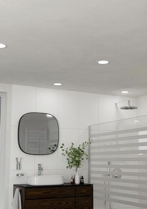 Spot încastrat pentru baie EGLO Fueva cu 5 LED-uri