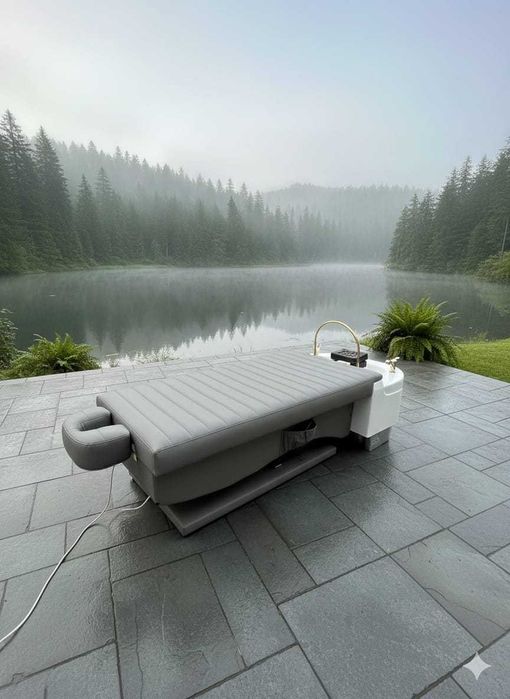 HEAD SPA кушетка с масажна функция за тяло