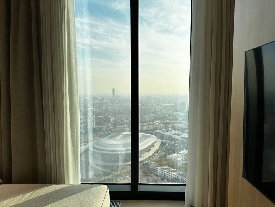 АРЕНДА Квартира ЖК NEST ONE 59м2 36-этаж Вид на Хумо арена