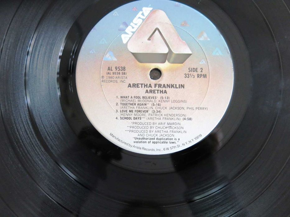 Грамофонна плоча на Арета Франклин/Aretha Franklin
