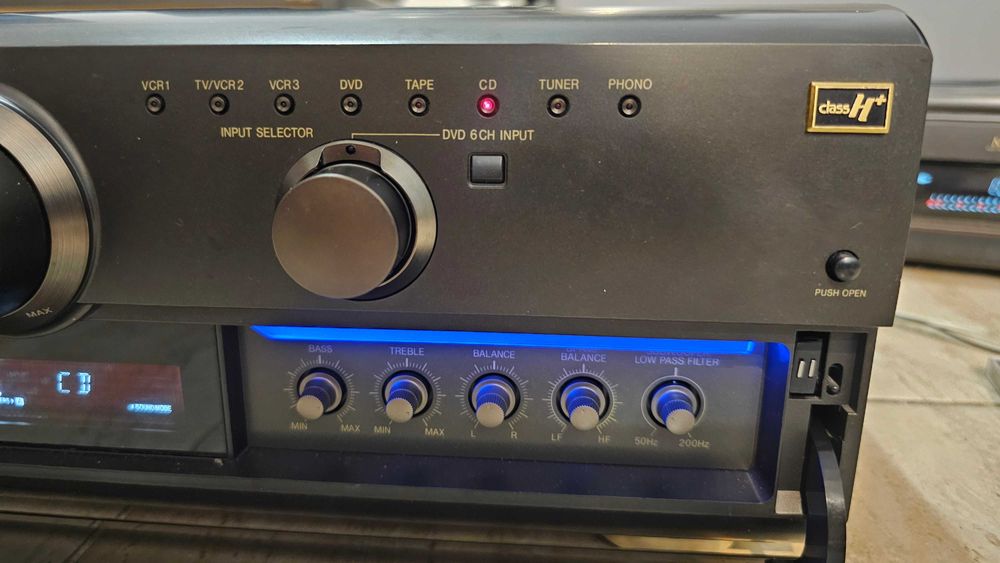 Amplituner Technics SA-AX6 cu Bi-AMP, cu telecomanda si cu test video!