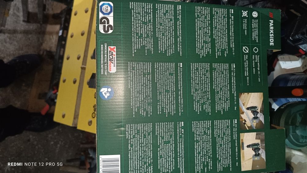 Autofiletanta Parkside noua garantie 3 ani  până în 2029