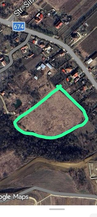 Teren extravilan si intravilan de vanzare total 12264 mp