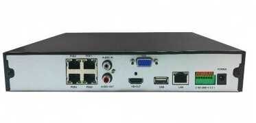 9-канален NVR Longse NVR3009S1P4 с 4 PoE порта 4K поддръжка  ГАРАНЦИЯ