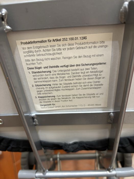 Стол за гладене от Германия