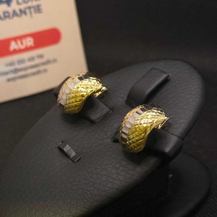 Cercei aur 14K 2.01g (AG15 Gara 1 B53883.1) Garantie 2 ani!
