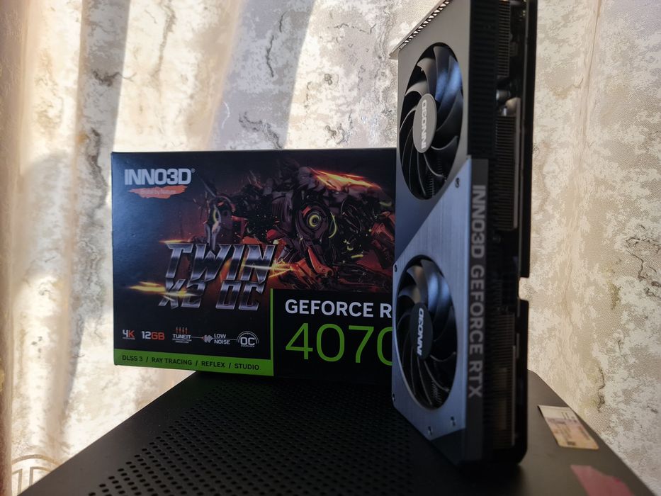 Продам RTX 4070 12GB Inno3D