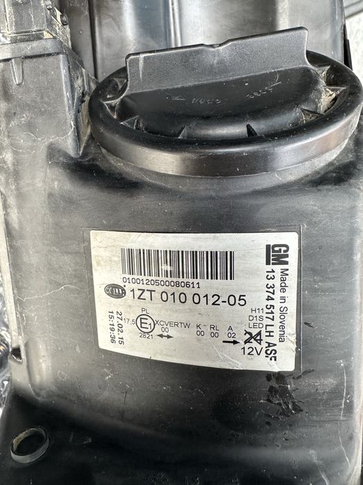 Фарове Опел Астра  J Би Ксенон DRL AFL завиващи