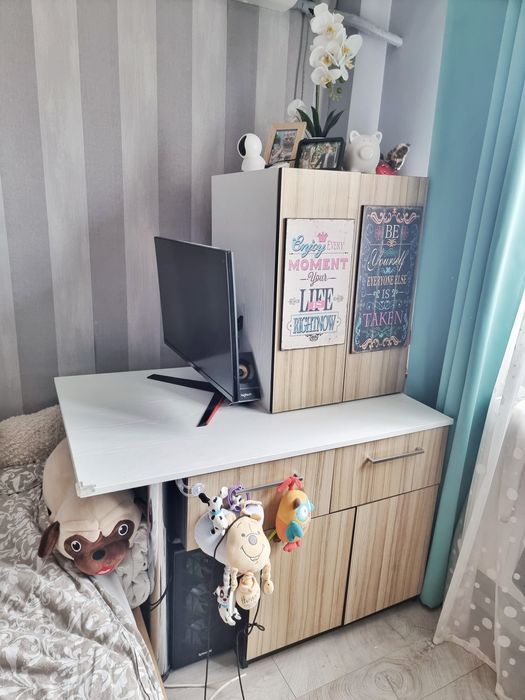 Vand Birou + Dulap modular