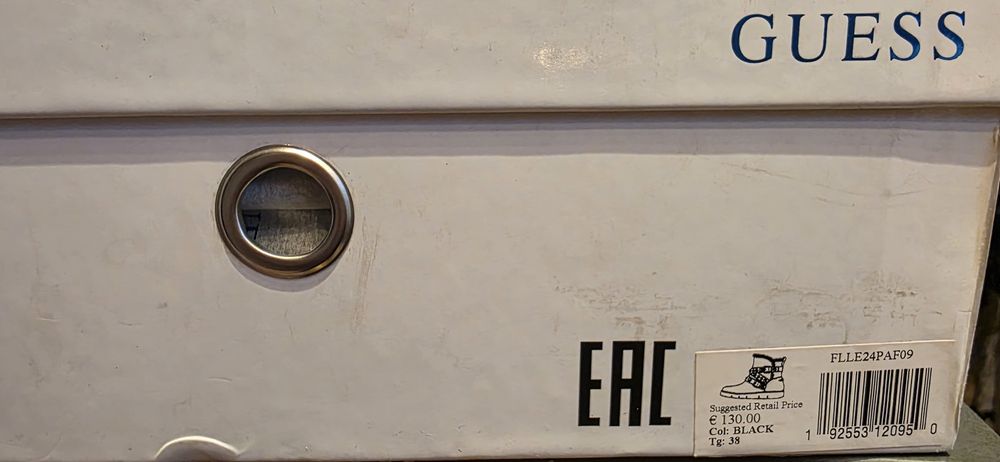 Боти Guess-номер 38