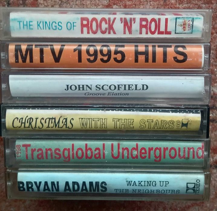 Аудио касети рок, метъл и др. по 4,00 лева