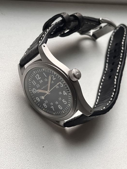 Ceas barbatesc Hamilton Khaki Field Mechanical (omega,tissot)