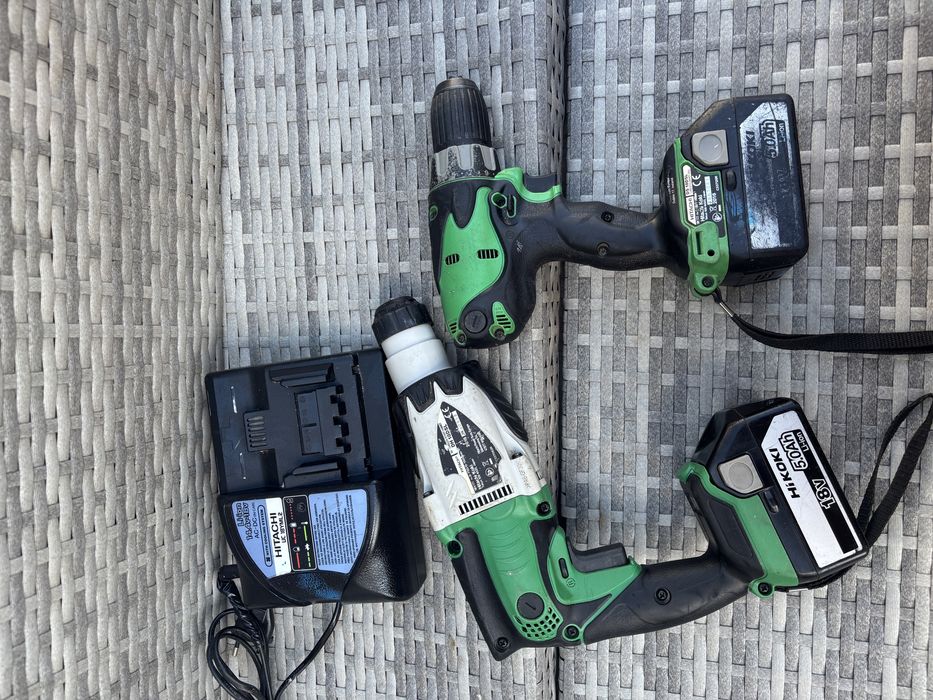 Rotopercutor hitachi DH 18DSL si filetanta DS 18DSL