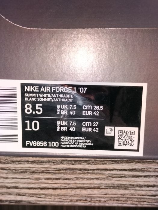 Air force 1 '07 summit white