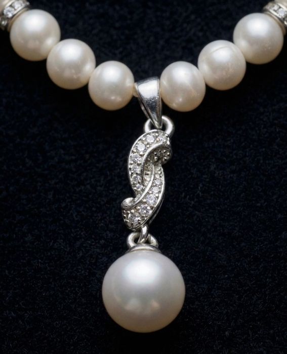 Колье с жемчугом