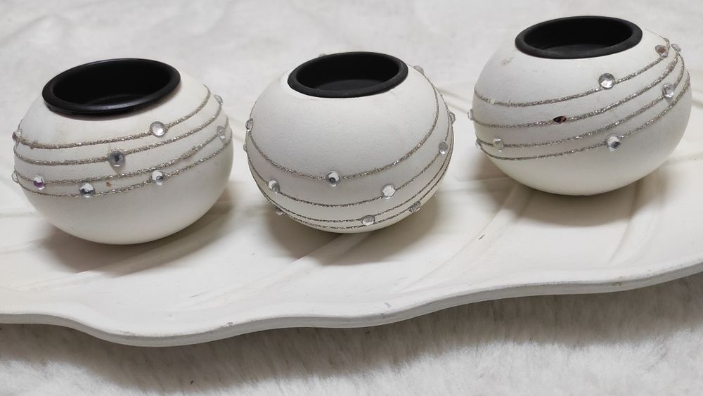 Свещник за 3 чаени свещи