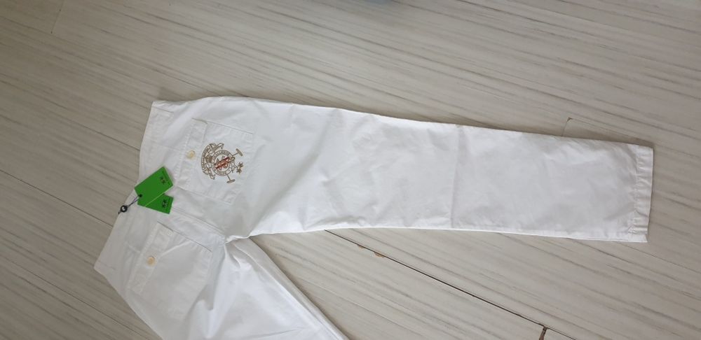 La Martina Marine Cotton Twill Slim Pant 36 - НОВО ОРИГИНАЛ! Мъж Летен