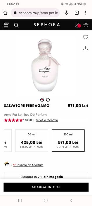 Set cadou Salvatore Ferragamo, Amo Ferragamo, Femei: Apa de Parfum, 10