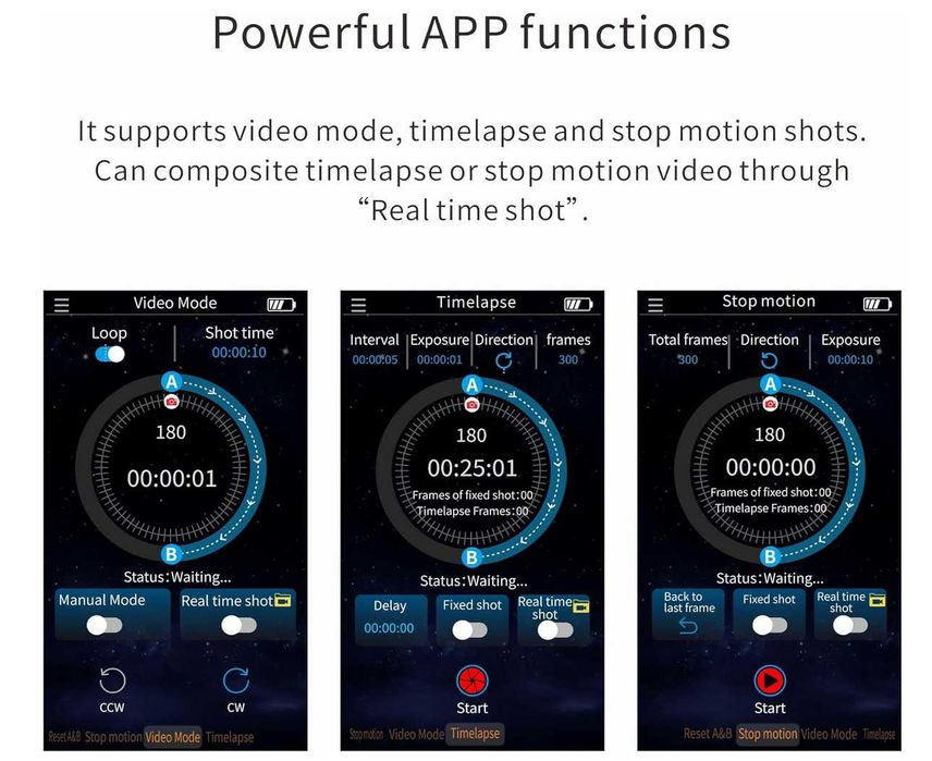Электронная Платформа поворотная KONOVA E10 (Видеоспиннер)