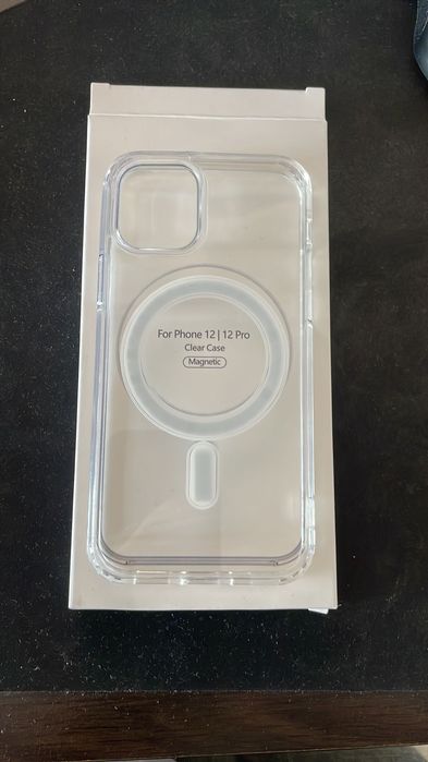 Husa Magsafe ClearCase iPhone 11 12 13 14 15 16 17 Pro și Pro Max