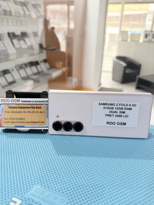 Samsung Z Fold 6 512gb 5G Dual Sim/Garantie