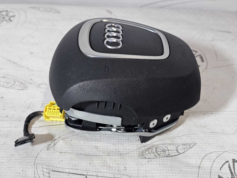 Airbag volan șofer Audi A5 8T / A4 B8 / Q5 8R 2008-2016 2011 2.0 TFSI 132kW Cod OEM: 8R0880201AC (5E3)