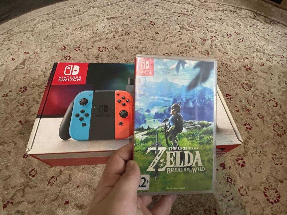 Nintendo Switch (Оригинал) + Zelda: BotW