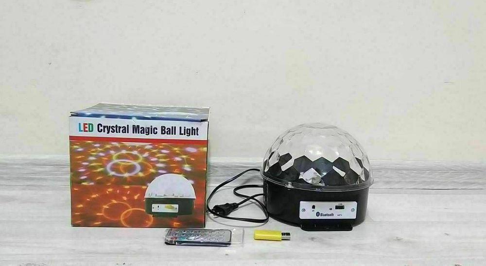 Светящиеся диско шар с блютозом