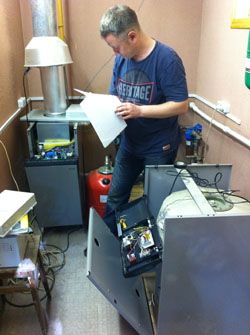 Сервисный центр по ремонту котлов и котельных оборудования.