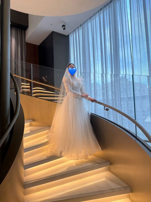 Продам свадебное платье за 200.000тг