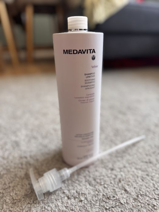 Sampon Medavita Velour, 1L, pompita, sigilat