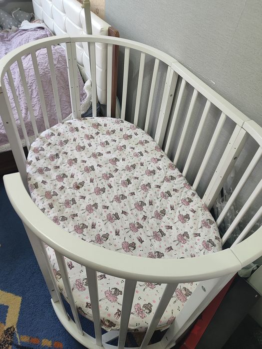 Детская кроватка-трансформер 7в1