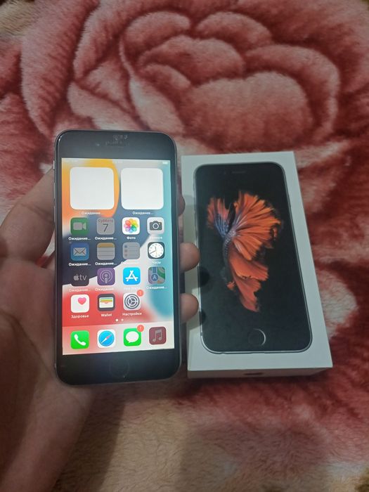 Apple Iphone 6S 64GB Space Gray Original Karobka Sastayani Otlichni