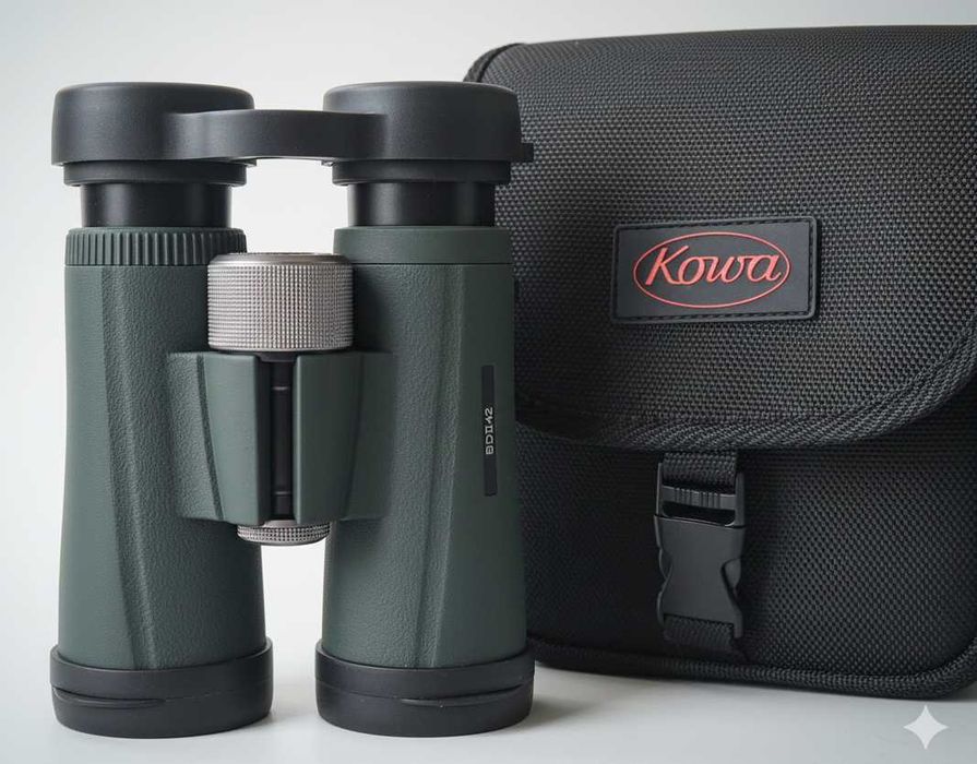 Binoclu Kowa BD II 8x42 XD, putin folosit, in garantie