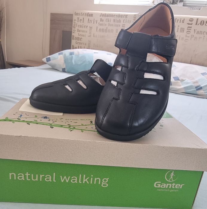 Дамски сандали Ganter естествена кожа38-39н