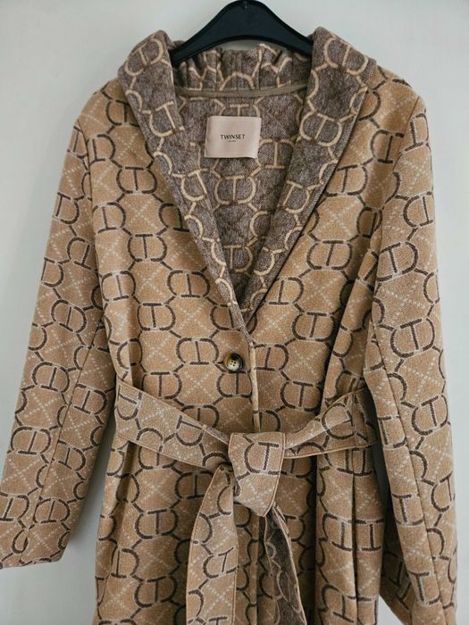 палто Twinset - студена вълна