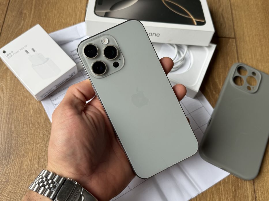 iPhone 16 Pro Max 256GB / 95% Батерия / А1 Гаранция 2026