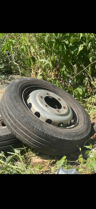 Set 4 roți complete autoutilitară 205/65 R16C Hercules – jante tablă