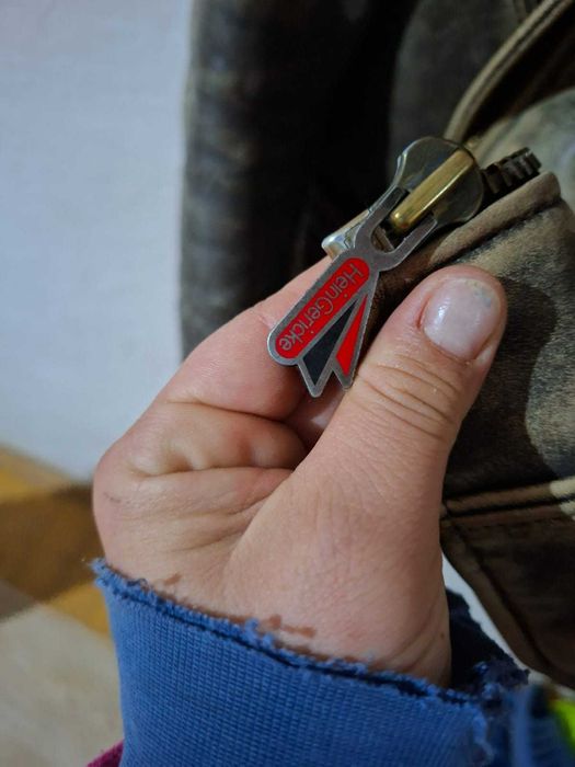 Geaca piele biker Hein Gericke anii 80